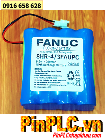 Pin 8HR-4/3FAUPC, Pin nuôi nguồn 8HR-4/3FAUPC (GREPOW NiMh 9.6v 4000mAh) chính hãng